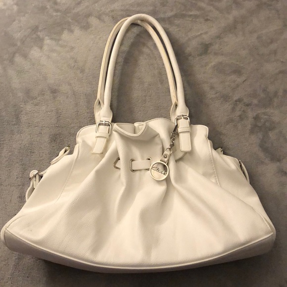 clarks silver bag